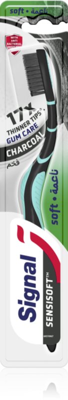Signal Sensisoft Charcoal periuță de dinți moale 1 buc