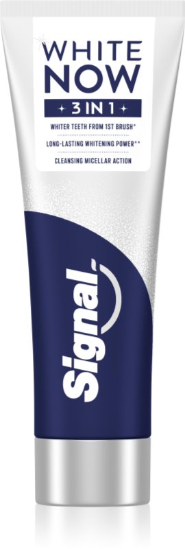 Signal White Now 3-in-1 Original pastă de dinți 75 ml