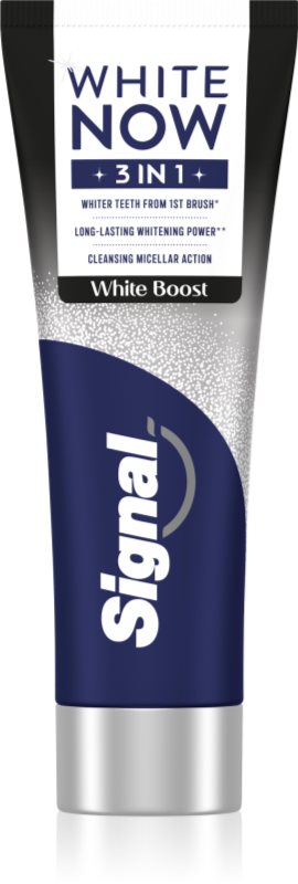 Signal White Now 3-in-1 White Boost pastă de dinți 75 ml