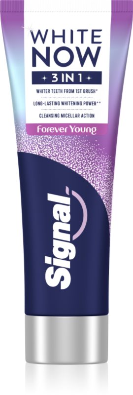 Signal White Now 3-in-1 Forever Young pastă de dinți 75 ml