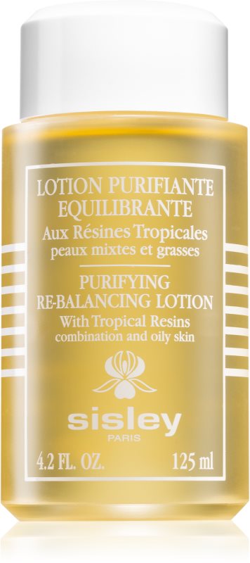 Sisley Purifying Re-Balancing Lotion With Tropical Resins tonic pentru ten gras și mixt 125 ml