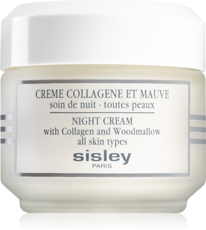Sisley Night Cream with Collagen and Woodmallow crema de noapte pentru fermitate cu colagen 50 ml