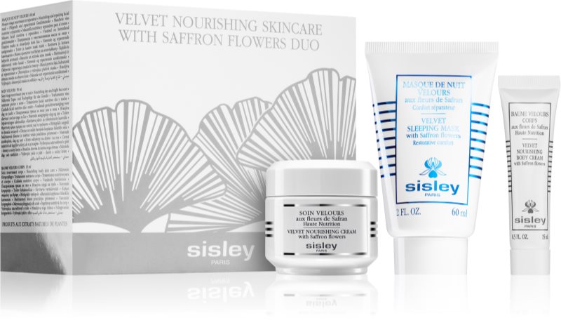 Sisley Velvet Nourishing Skincare With Saffron Flowers Set set cadou