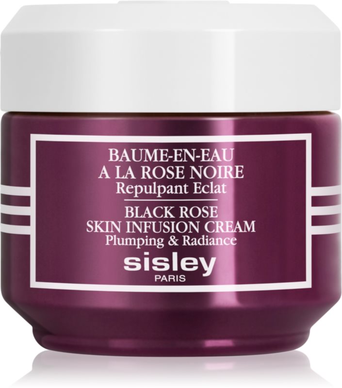 Sisley Black Rose Skin Infusion Cream cremă iluminatoare de lux, pentru netezirea și tonifierea tenului antirid