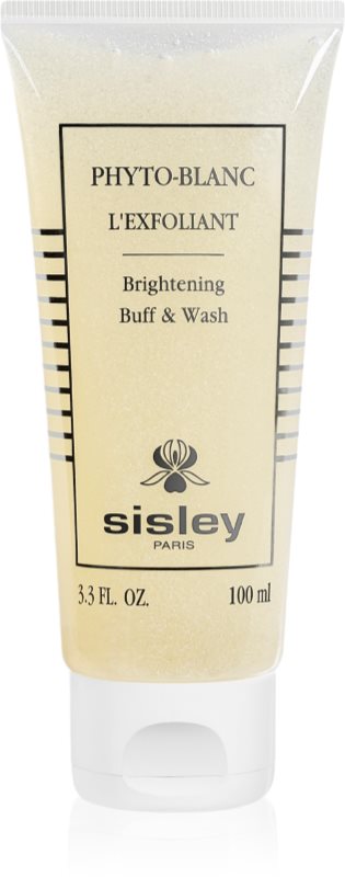 Sisley Phyto-Blanc Brightening Buff and Wash gel exfoliant pentru o piele mai luminoasa 100 ml