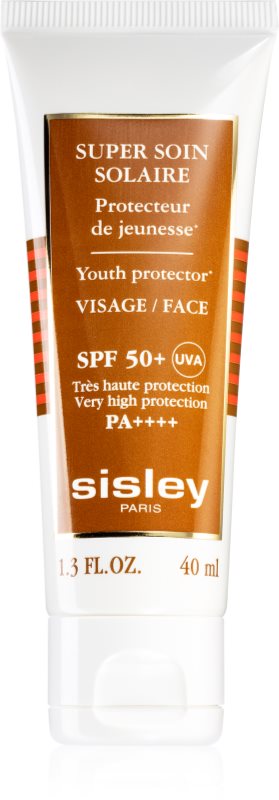 Sisley Super Soin Solaire Sun Visage protectie solara rezistenta la apa pentru fata SPF 50+ 40 ml