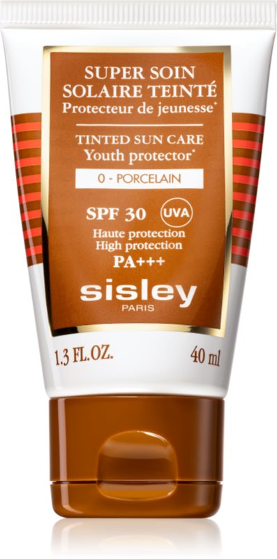 Sisley Super Soin Solaire Teinté crema de fata cu efect de protectie SPF 30