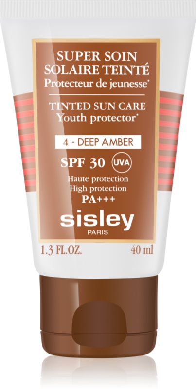 Sisley Super Soin Solaire Teinté crema de fata cu efect de protectie SPF 30