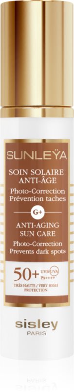 Sisley Sunleÿa Anti-Aging Sun Care crema protectoare de zi impotriva imbatranirii pielii SPF 50+ 50 ml