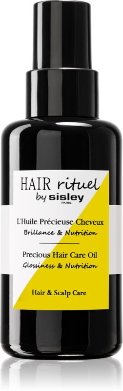 Hair Rituel by Sisley Precious Hair Care Oil Ulei parfumat pentru păr pentru un par stralucitor si catifelat 100 ml