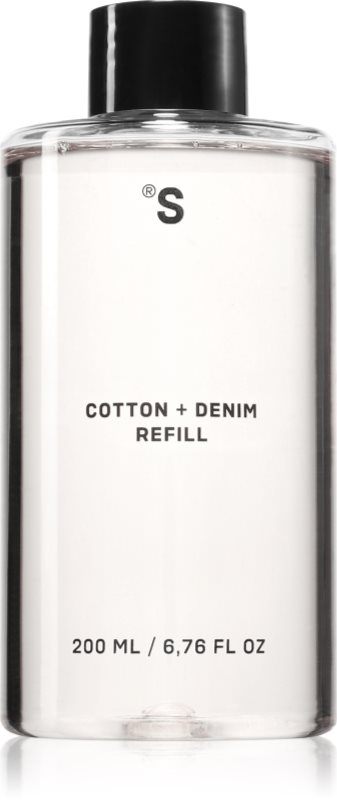 Sister's Aroma Cotton + Denim reumplere în aroma difuzoarelor The refill comes with 5 wooden sticks. 200 ml