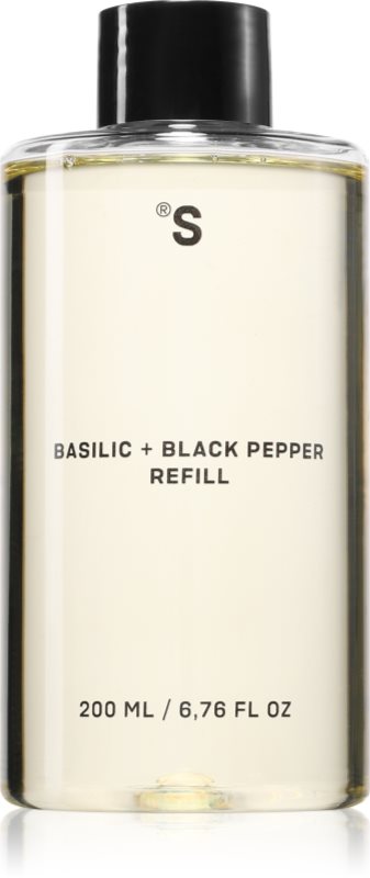 Sister's Aroma Basilic + Black Paper reumplere în aroma difuzoarelor 200 ml