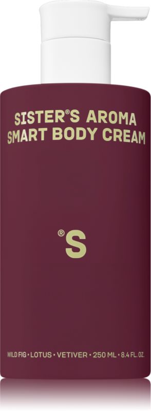 Sister's Aroma Smart Body Cream Fig crema de corp cu efect de hidratare