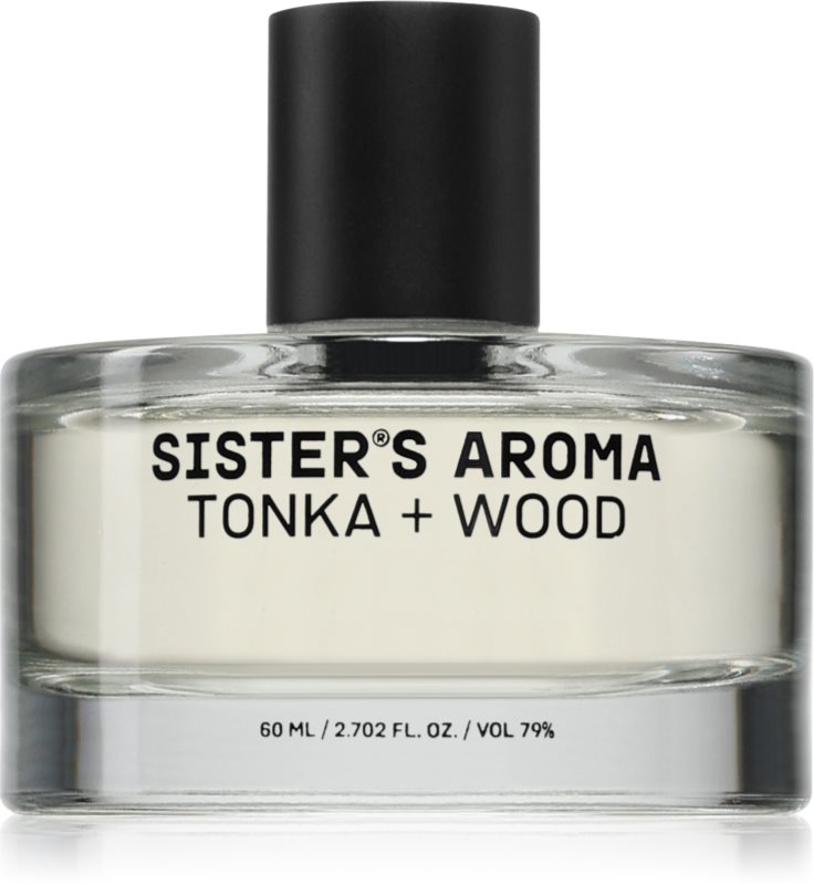 Sister's Aroma Car Perfume Tonka + Wood parfum pentru masina 60 ml