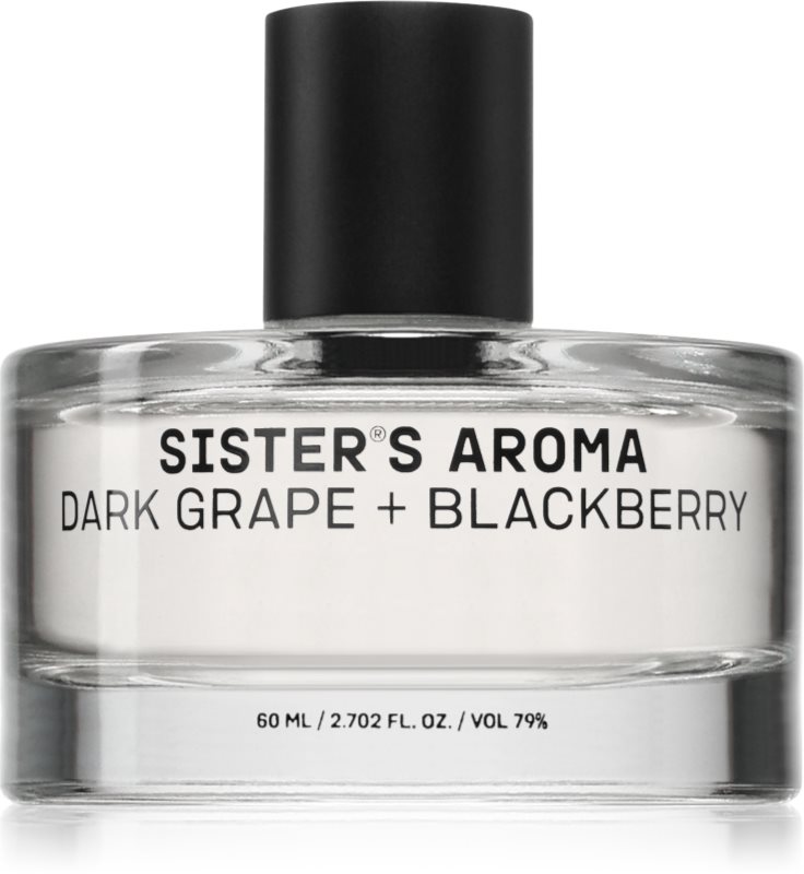 Sister's Aroma Car Perfume Dark Grape + Blackberry parfum pentru masina 60 ml