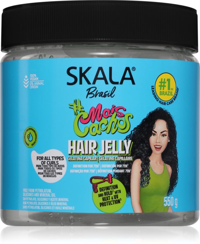 Skala Mais Cachos styling gel pentru păr creț 550 g
