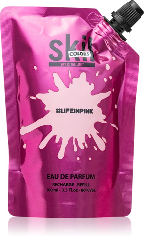 Skil Colors Life in Pink Eau de Parfum rezervă pentru femei 100 ml