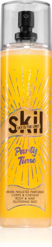 Skil Night Call Party Time spray pentru corp si par cu particule stralucitoare 250 ml