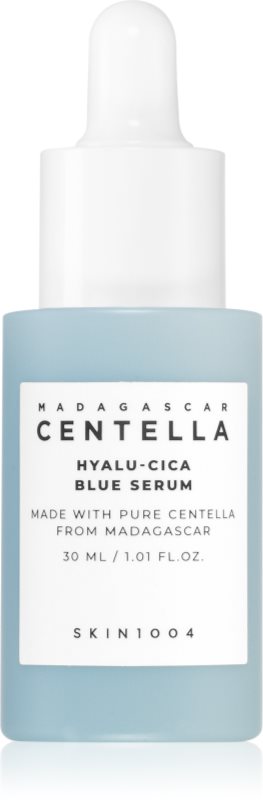 SKIN1004 Madagascar Centella Hyalu-Cica Blue Serum ser cu hidratare intensă pentru a calma si intari pielea sensibila