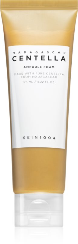 SKIN1004 Madagascar Centella Ampoule Foam spuma demachianta cu o textura cremoasa pentru piele sensibilă