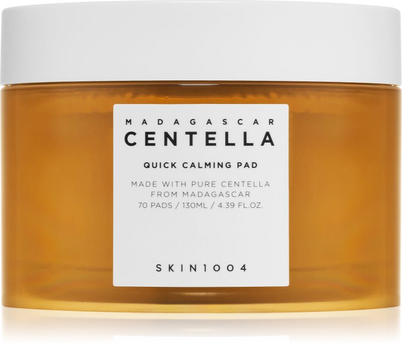 SKIN1004 Madagascar Centella Quick Calming Pad pernițe intens revitalizante pentru a calma si intari pielea sensibila 70 buc