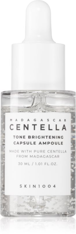 SKIN1004 Madagascar Centella Tone Brightening Capsule Ampoule ser hidratant pentru strălucirea și netezirea pielii