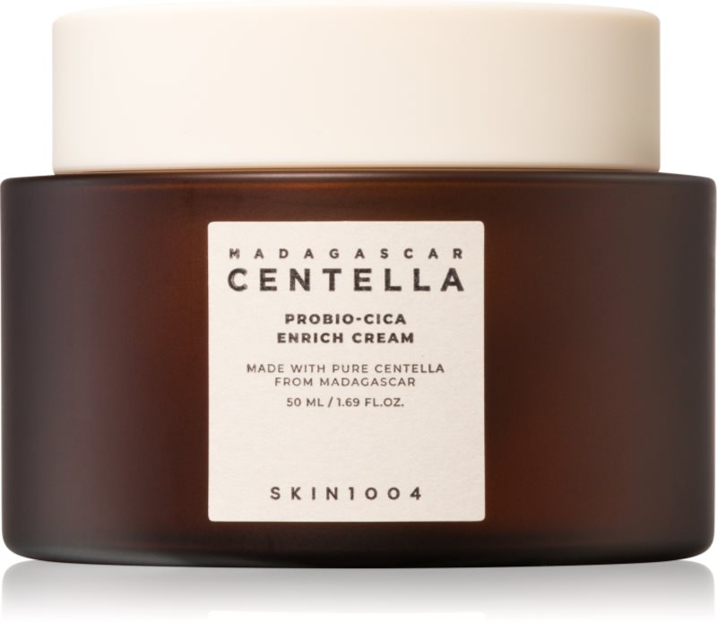 SKIN1004 Madagascar Centella Probio-Cica Enrich Cream cremă intens hidratantă pentru netezirea pielii