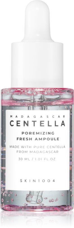SKIN1004 Madagascar Centella Poremizing Fresh Ampoule ser piele detoxifiant pentru netezirea pielii si inchiderea porilor