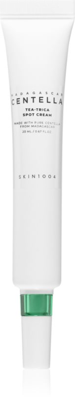 SKIN1004 Madagascar Centella Tea-Trica Spot Cream tratament topic pentru acnee cu efect calmant 20 ml