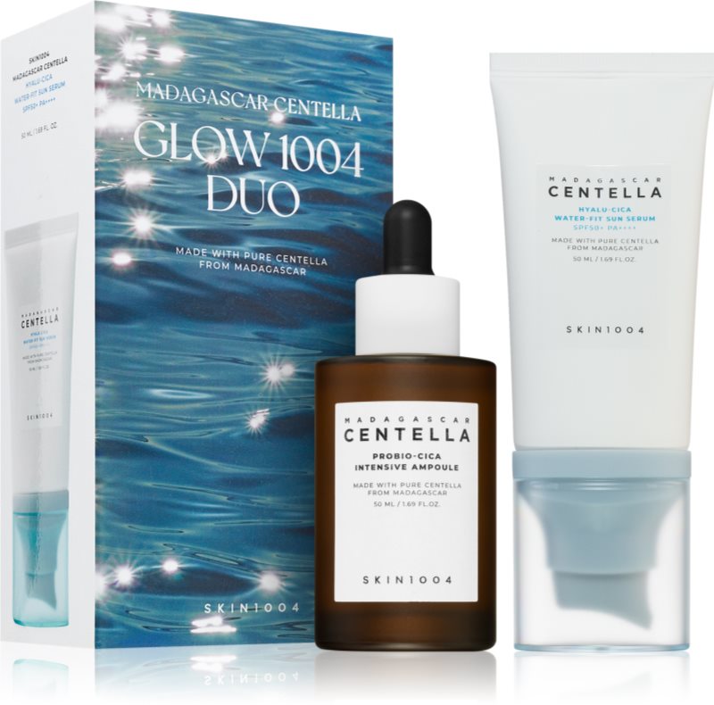 SKIN1004 Madagascar Centella Glow 1004 Duo set cadou pentru o piele mai luminoasa