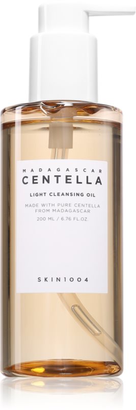 SKIN1004 Madagascar Centella Light Cleansing Oil ulei pentru indepartarea machiajului Ulei de curățare cu efect calmant