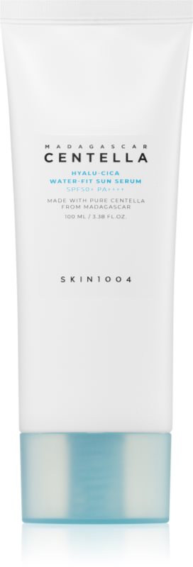 SKIN1004 Madagascar Centella Hyalu-Cica Water-Fit Sun Serum ser protector cu efect de hidratare