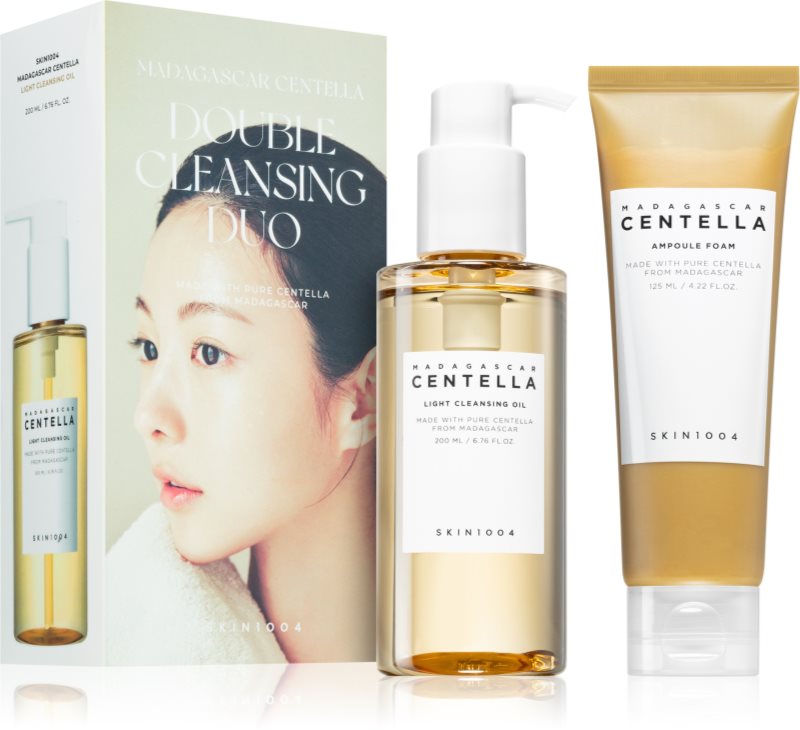 SKIN1004 Madagascar Centella Double Cleansing Duo set pentru un ten curat și calmat