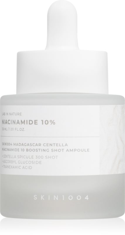 SKIN1004 Lab In Nature Niacinamide 10% Boosting Shot Ampoule ser regenerant si iluminator cu efect de hidratare 30 ml