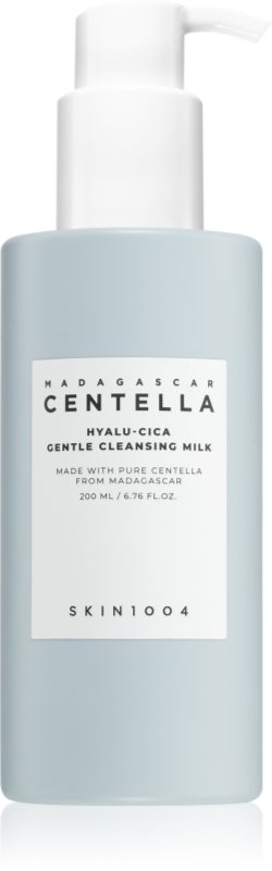 SKIN1004 Madagascar Centella Hyalu-Cica Gentle Cleansing Milk Lapte demachiant hranitor pentru nutriția tenului și menținerea hidratării naturale a acestuia 200 ml