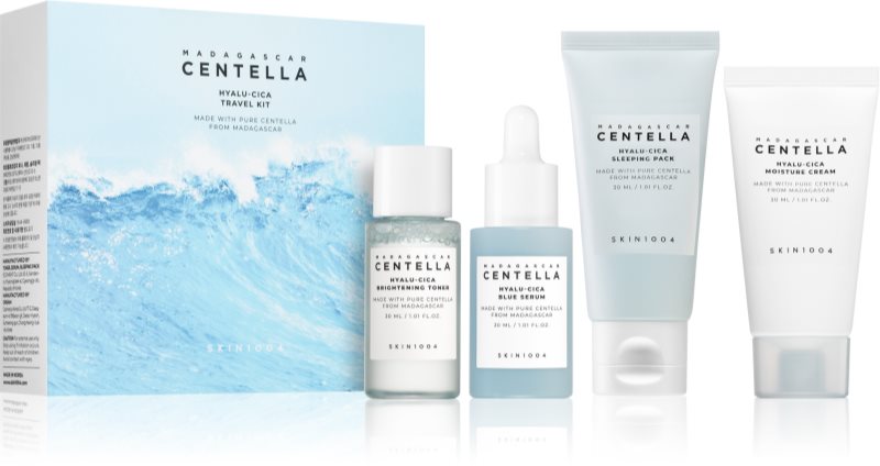 SKIN1004 Madagascar Centella Hyalu-Cica Travel Kit Seturi pentru voiaj pentru hidratare intensa