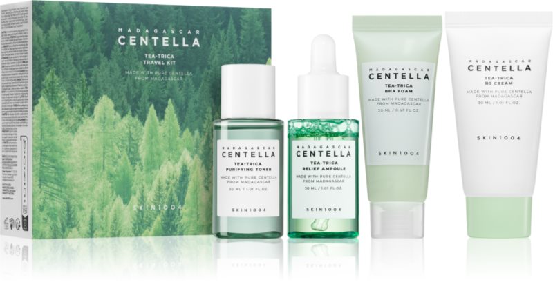 SKIN1004 Madagascar Centella Tea-Trica Travel Kit Seturi pentru voiaj pentru pielea problematica