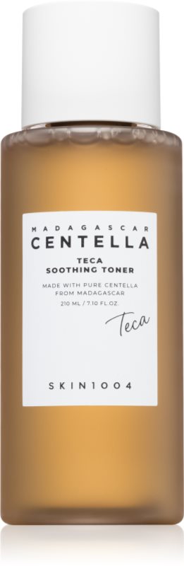 SKIN1004 Madagascar Centella Teca Soothing Toner tonic exfoliant delicat cu efect calmant 210 ml