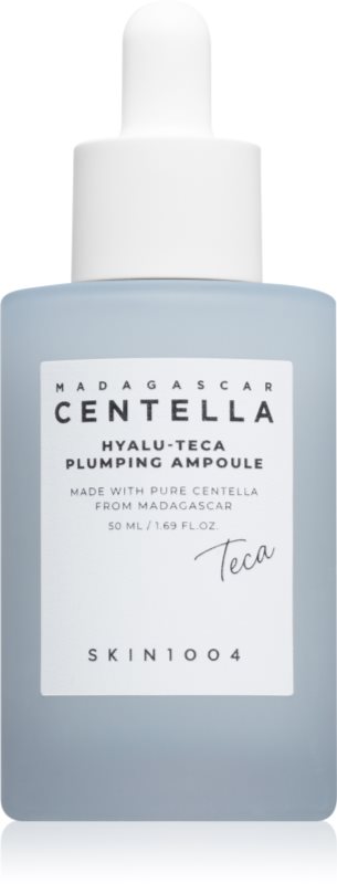 SKIN1004 Madagascar Centella Hyalu-Teca Plumping Ampoule ser cu hidratare intensiva anti-imbatranire si de fermitate a pielii 50 ml