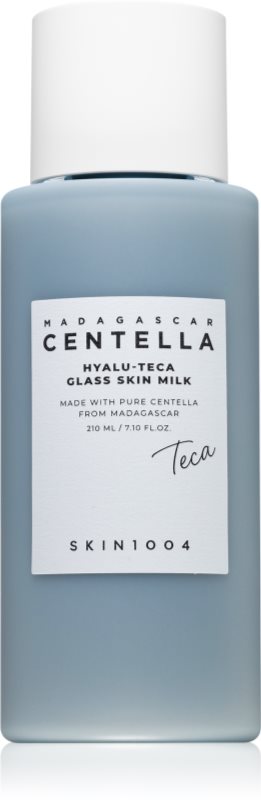 SKIN1004 Madagascar Centella Hyalu-Teca Glass Skin Milk loțiune tonică cu lapte pentru luminozitate si hidratare 210 ml