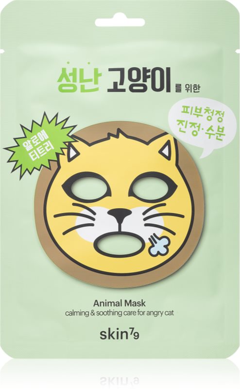 Skin79 Animal For Angry Cat masca de celule cu efect hidratant si linistitor 23 g