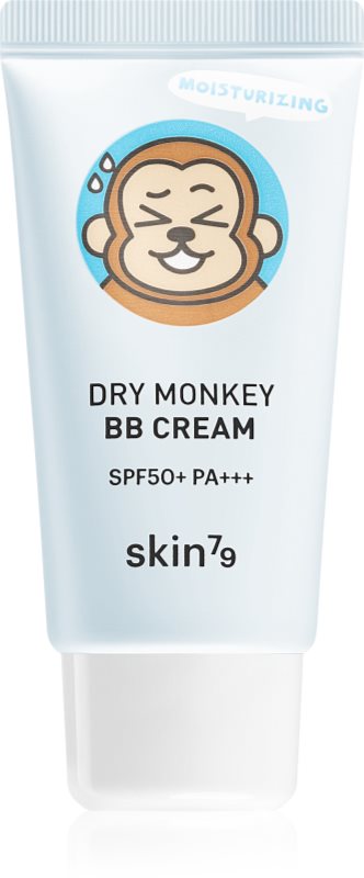 Skin79 Animal For Dry Monkey cremă BB cu efect de hidratare SPF 50+ culoare Beige 30 ml