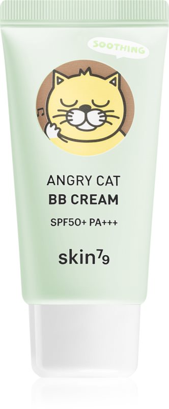 Skin79 Animal For Angry Cat BB Cream pentru imperfectiunile pielii SPF 50+ culoare Petal Beige 30 ml