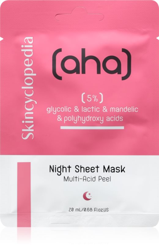 Skincyclopedia Night Sheet Mask masca pentru celule pentru noapte 20 ml