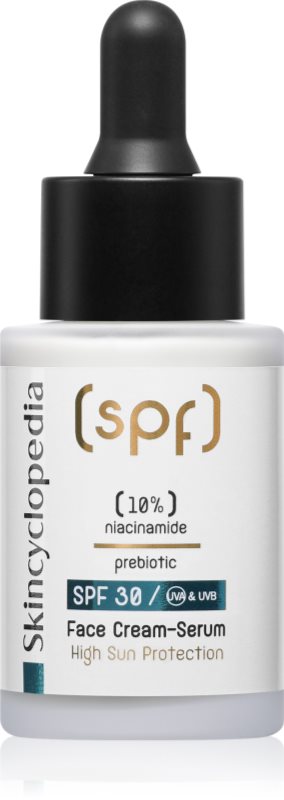 Skincyclopedia 10% Niacinamide Acid + Prebiotic ser crema SPF 30 30 ml