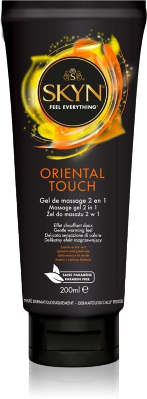 SKYN 2in1 Oriental Touch gel lubrifiant pentru masaj 200 ml