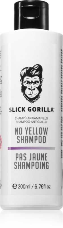 Slick Gorilla No Yellow Shampoo șampon pentru păr blond 200 ml