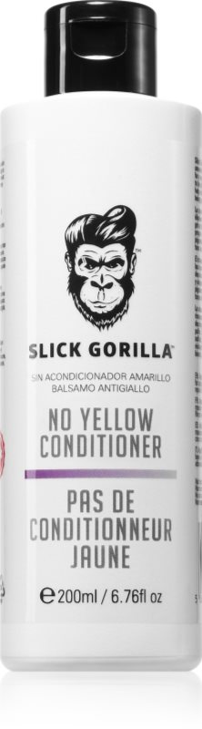 Slick Gorilla No Yellow Conditioner balsam pentru parul blond cu suvite 200 ml