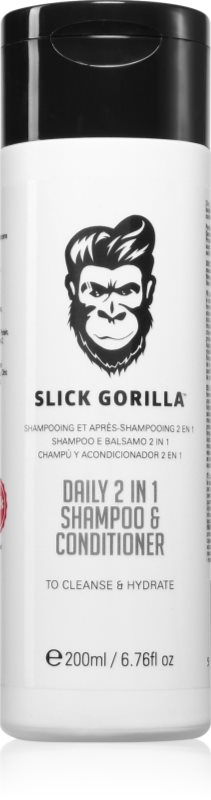 Slick Gorilla Daily 2 in 1 Shampoo & Conditioner sampon si balsam 2 in 1 200 ml