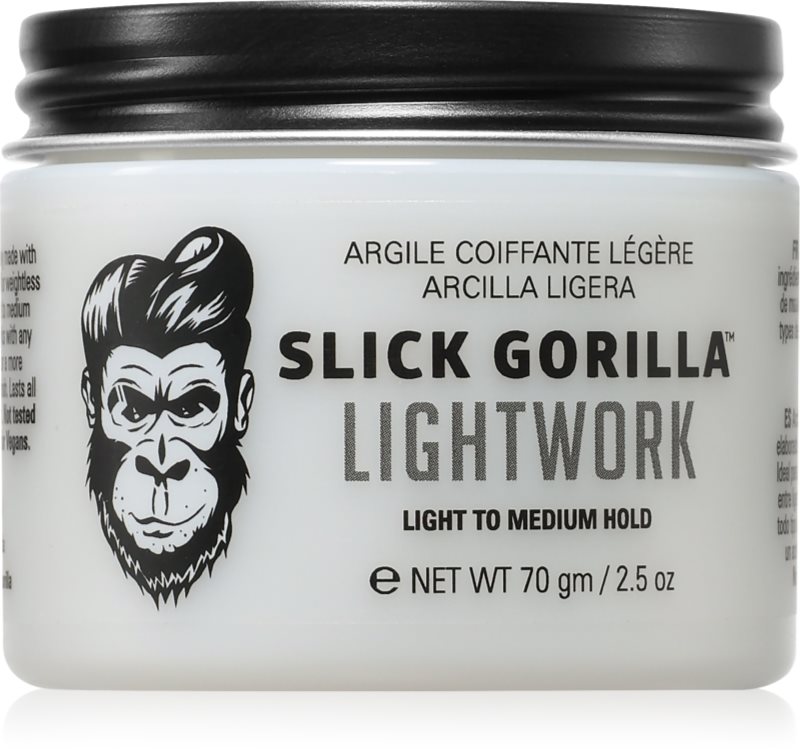 Slick Gorilla Lightwork gel pentru aranjarea parului pentru barbati 70 g
